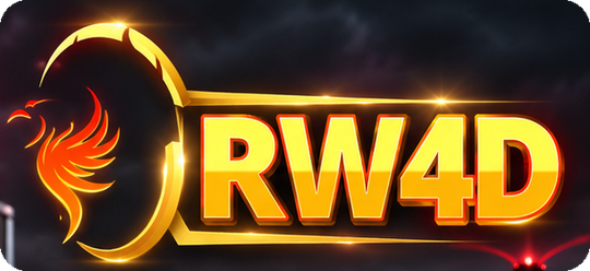 Logo RW4D dengan lambang phoenix emas